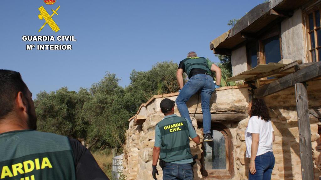 Imágenes de la Guardia Civil en la II operación Equitem.