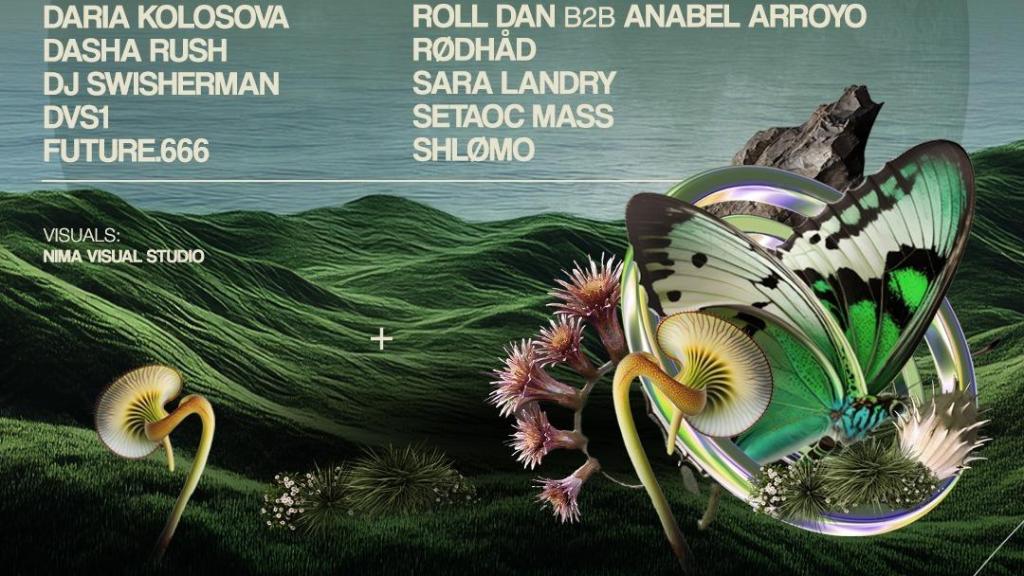 Cartel de la edición 2025 del Wake Up Festival de A Coruña