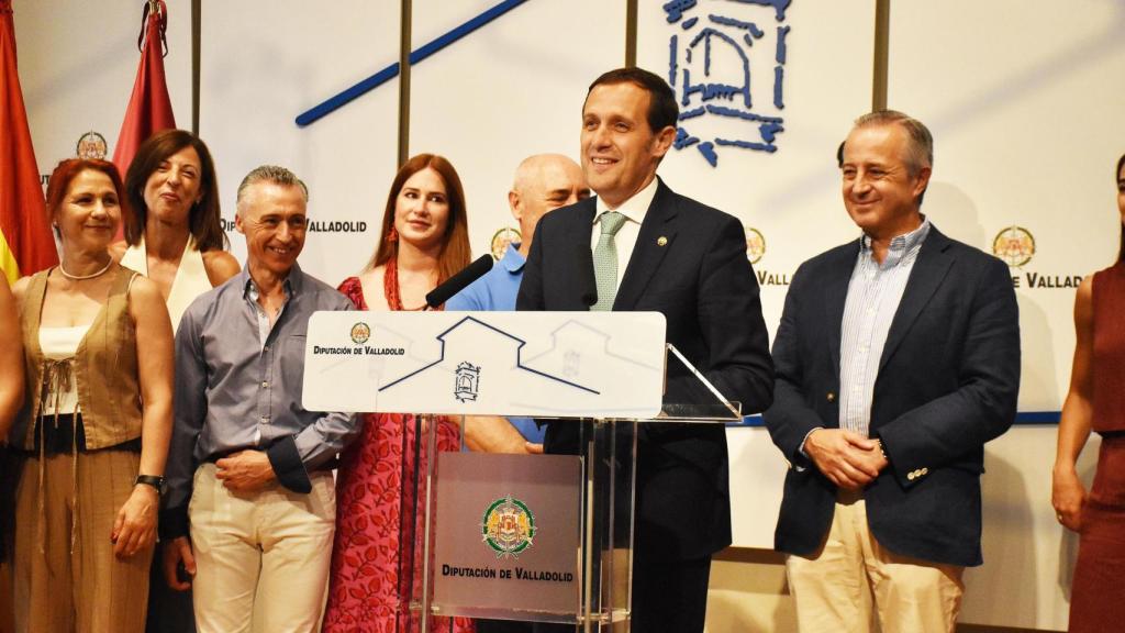 Conrado Íscar en la presentación del Wine Conexión