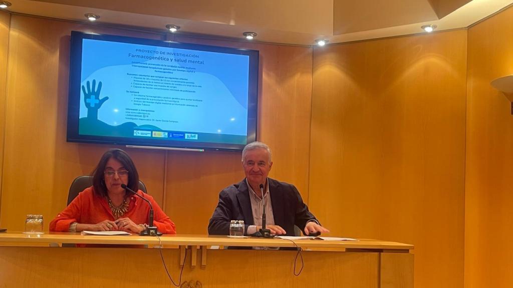 La Justicia de Aragón, Concepción Gimeno, y el psiquiatra, Javier García Campayo