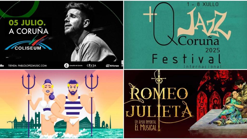 Los planes del fin de semana que no te puedes perder en A Coruña para inaugurar julio por todo lo alto