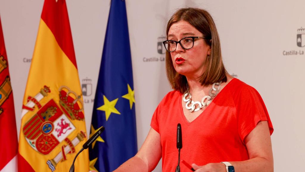 Esther Padilla es la portavoz del Gobierno de Castilla-La Mancha.