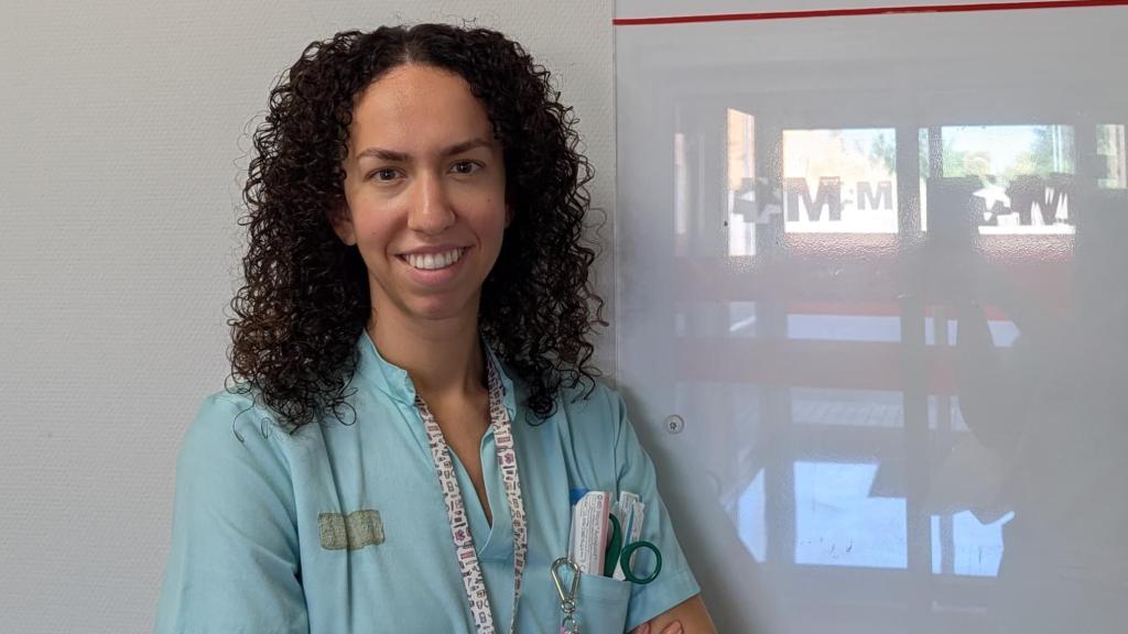 Cristina García, enfermera que ha solicitado trabajar en Connecticut (EEUU)