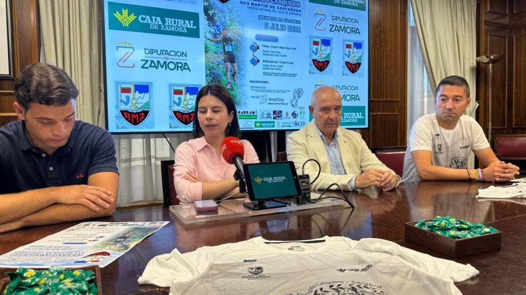 Presentación de la Carrera por Montaña Fernando Casquero