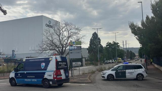 Laboratorio farmacéutico de Azuqueca de Henares (Guadalajara) donde se ha producido la explosión.