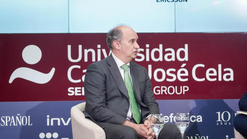Miguel López-Valverde Argüeso, consejero de Digitalización del Ejecutivo regional, en su intervención en el VI Observatorio 5G organizado por EL ESPAÑOL e Invertia.