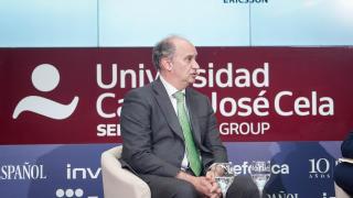 Miguel López-Valverde Argüeso, consejero de Digitalización del Ejecutivo regional, en su intervención en el VI Observatorio 5G organizado por EL ESPAÑOL e Invertia.