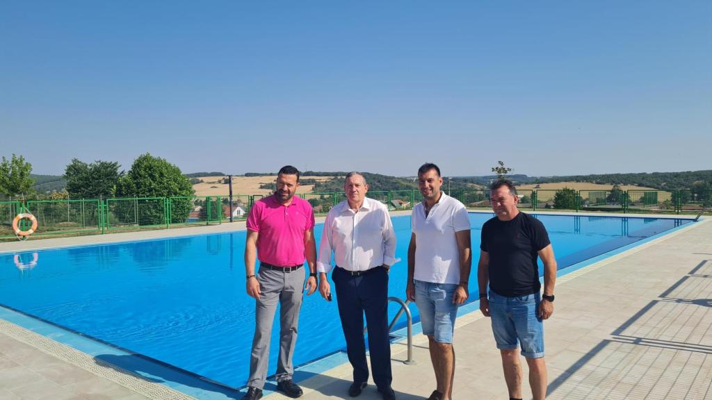 Javier Faúndez, Manuel Martín, David Carrión y Santiago Mora