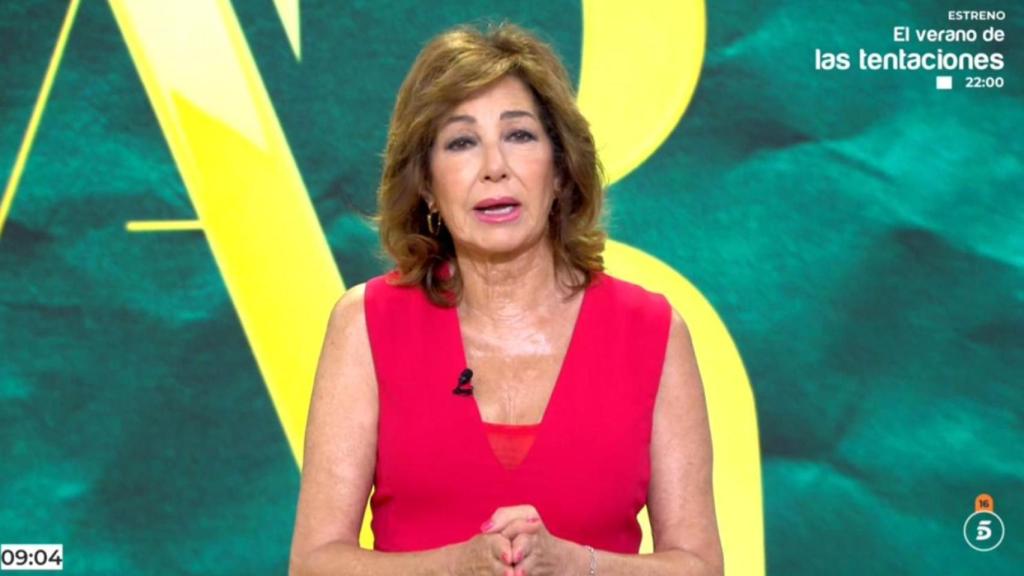 La presentadora Ana Rosa Quintana.