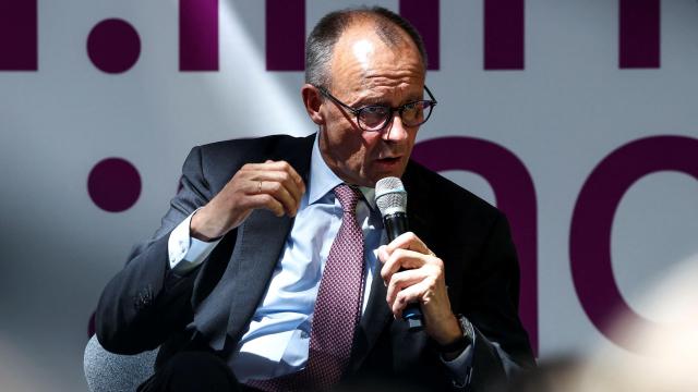 El canciller alemán, el conservador Friedrich Merz.