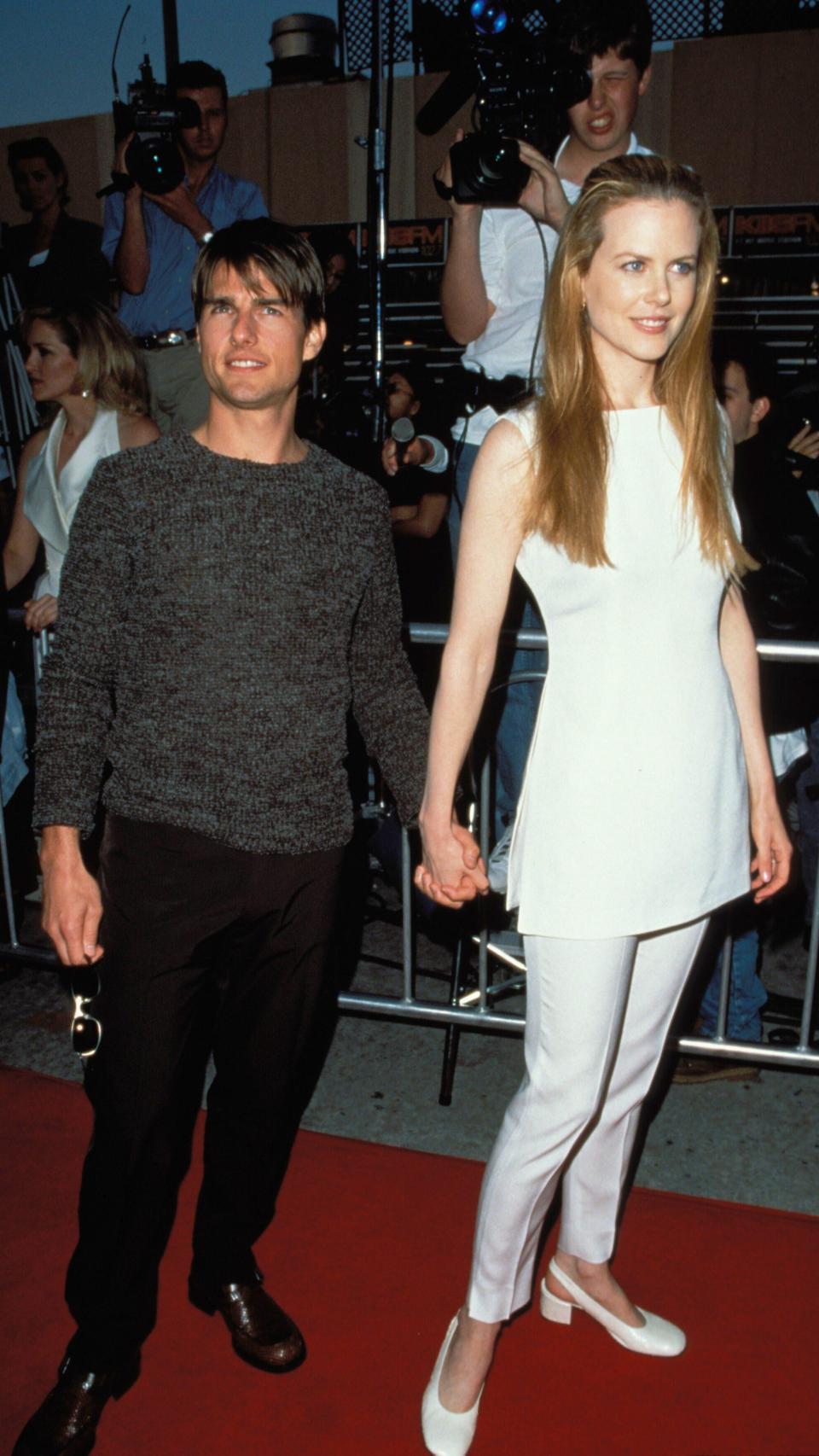 Nicole Kidman y Ton Cruise, en una imagen de 1999.