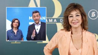 Javier Ruiz, Adela González y Ana Rosa Quintana, en un fotomontaje de BLUPER.