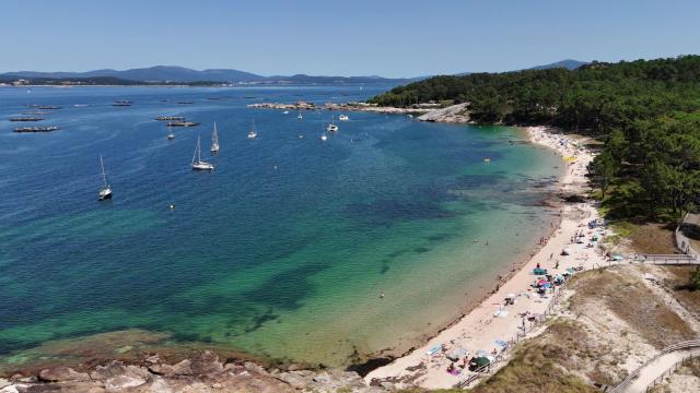 Playa en A Illa de Arousa