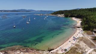Playa en A Illa de Arousa