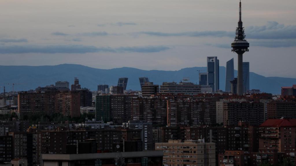El skyline de Madrid