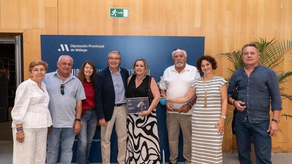 Parte del equipo Alhelí en una gala.