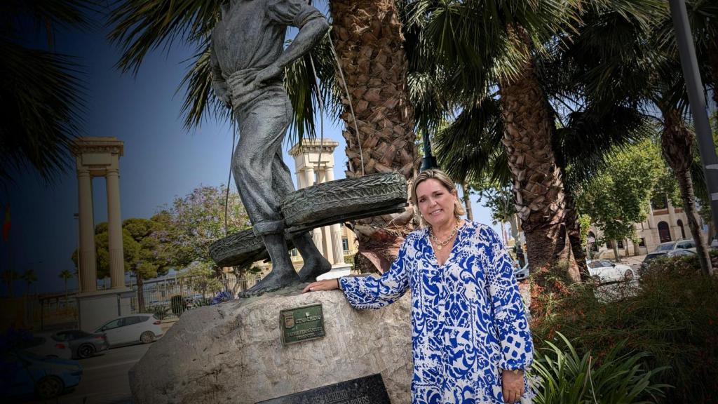 Yolanda, con el Cenachero.