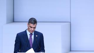 El presidente del Gobierno, Pedro Sánchez, este miércoles en la cumbre de la ONU.
