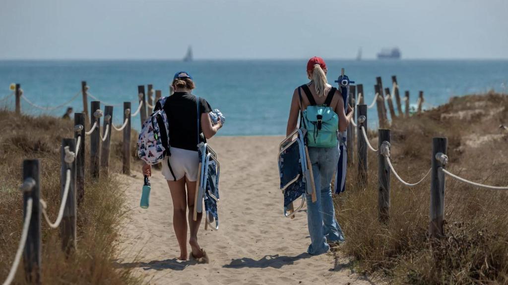 Playa de El Saler, en Valencia.