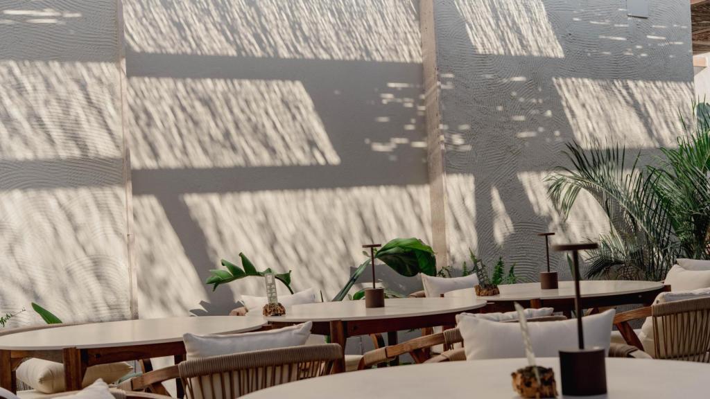 Una terraza al fresco para las noches de verano.