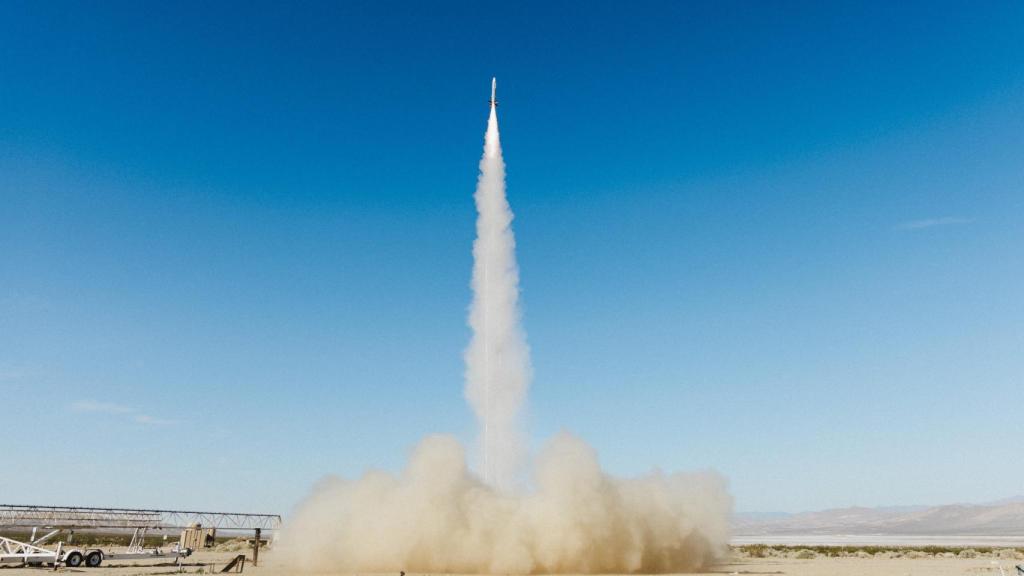 Una de las pruebas de los misiles de Castelion