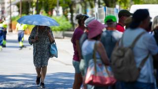 La primera gran ola de calor del verano registra temperaturas de más de 40 ºC que no bajarán hasta el jueves