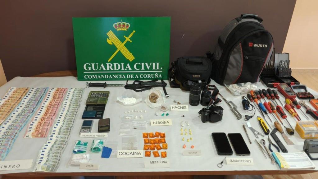 Imagen de los efectos intervenidos.