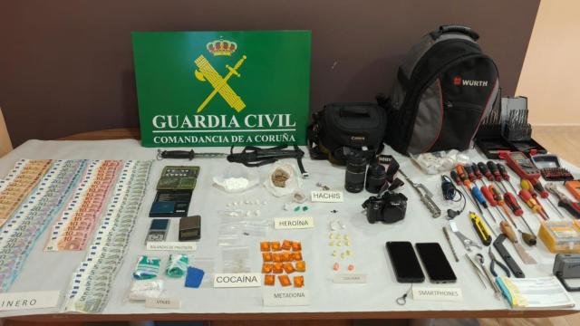 Imagen de los efectos intervenidos.