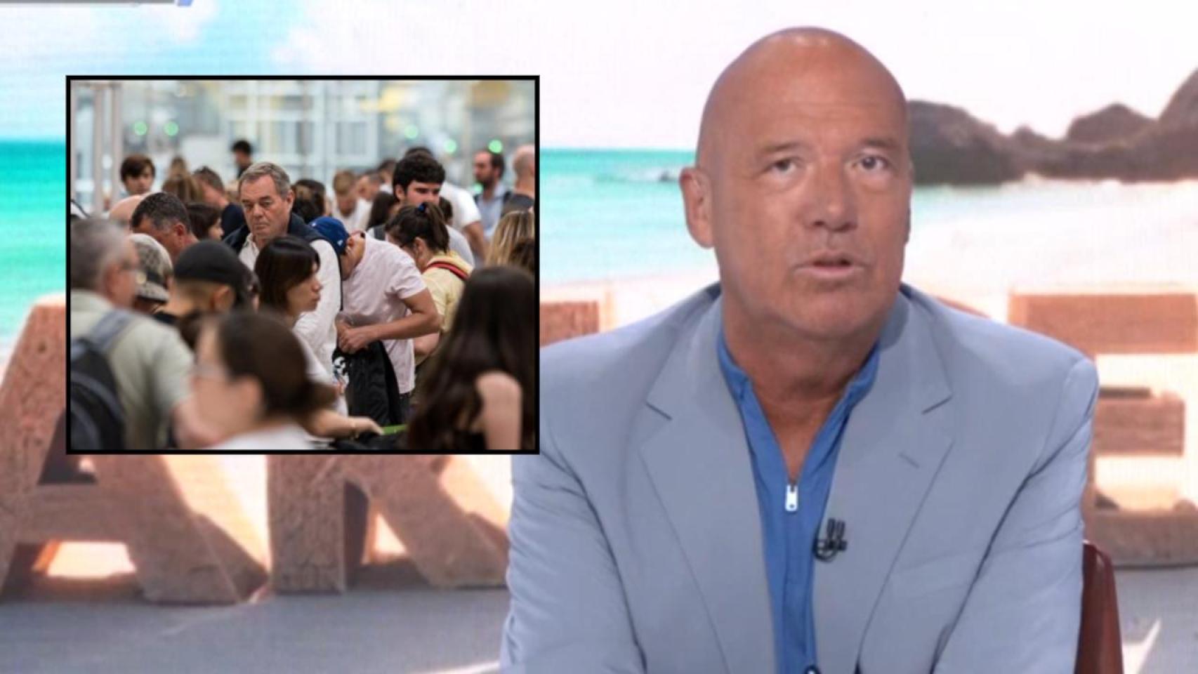 Alfonso Arús opina sobre el caos de los retrasos en Barajas de este miércoles.