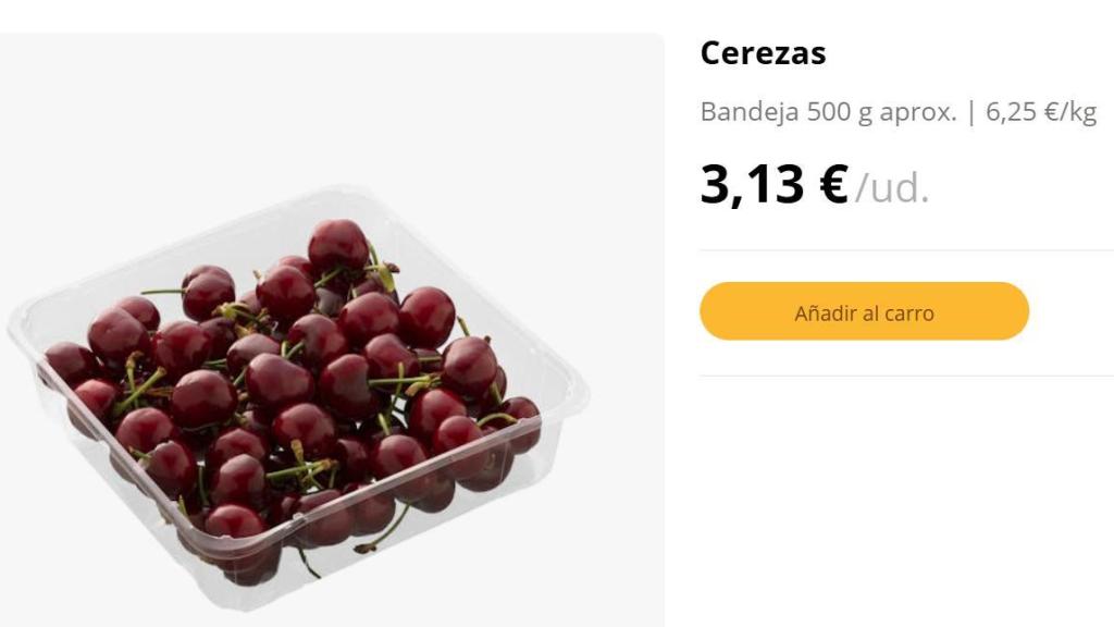 Cerezas.