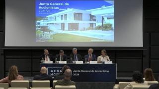 Junta general ordinaria de accionistas de Aedas Homes, que ha tenido lugar este jueves, 3 de julio, en Madrid.
