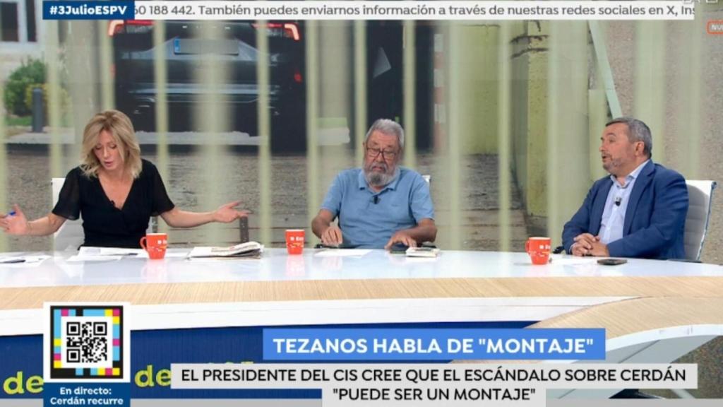 La periodista se ha mostrado indignada.