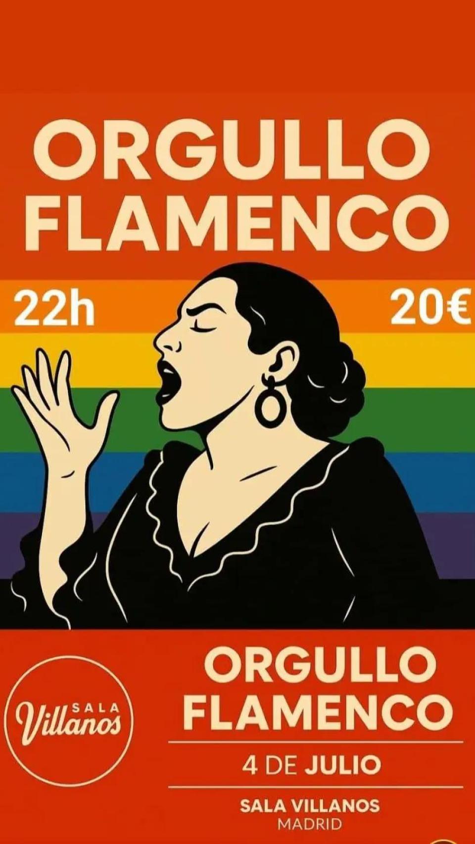 Cartel Orgullo Flamenco