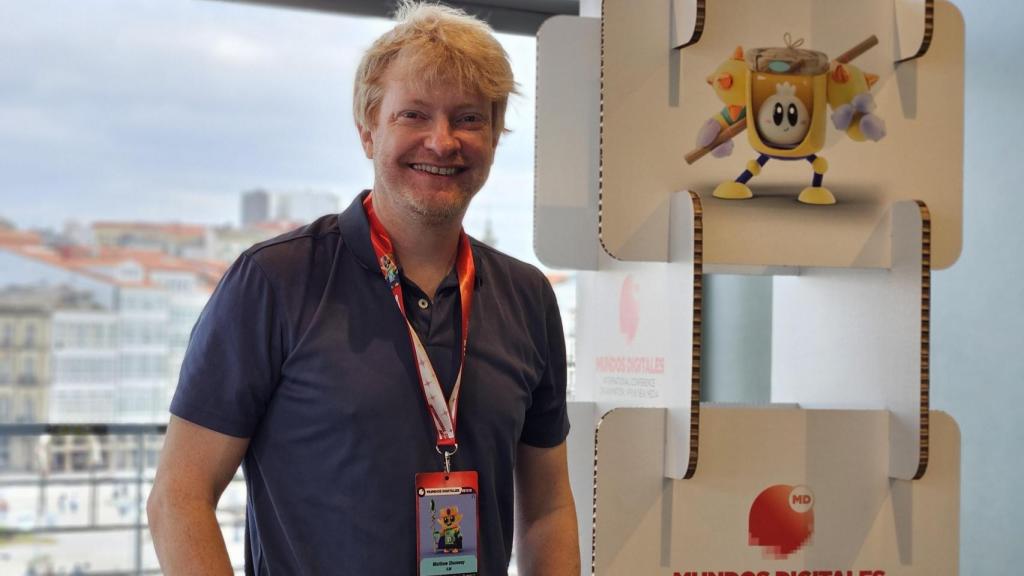 Matthew Shumway, supervisor de animación de Lilo & Stitch, en el congreso Mundos Digitales de A Coruña.