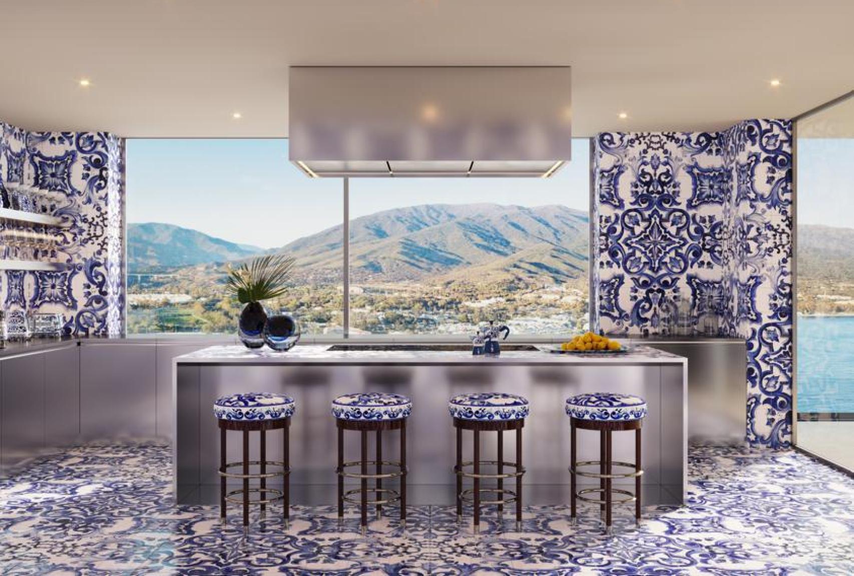 Una de las estancias del complejo.