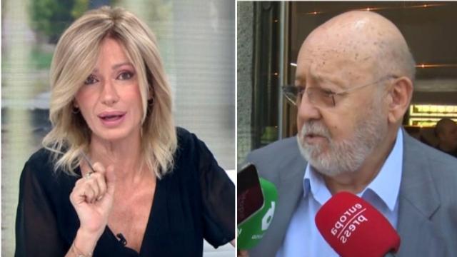 La presentadora se ha mostrado muy enfadada.