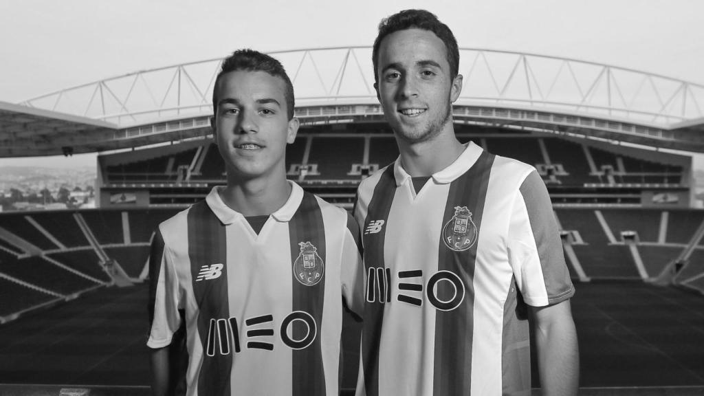 Diogo Jota y André Silva.