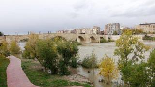 El puente de Piedra, en Zaragoza.