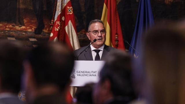 Francisco José Gan Pampols, en la presentación del Plan de Recuperación. Rober Solsona / Europa Press