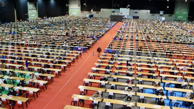 Oposiciones del Sergas en una imagen de archivo