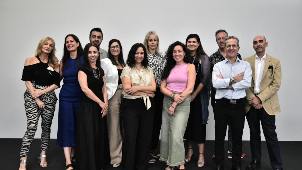 Los ponentes de las jornadas sobre sostenibilidad en el audiovisual.