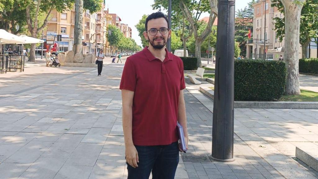 El nuevo coordinador general de Podemos Castilla y León, Miguel Ángel Llamas