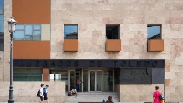 Fachada de los juzgados de Toledo situados en la calle Mendigorría de la capital de Castilla-La Mancha.