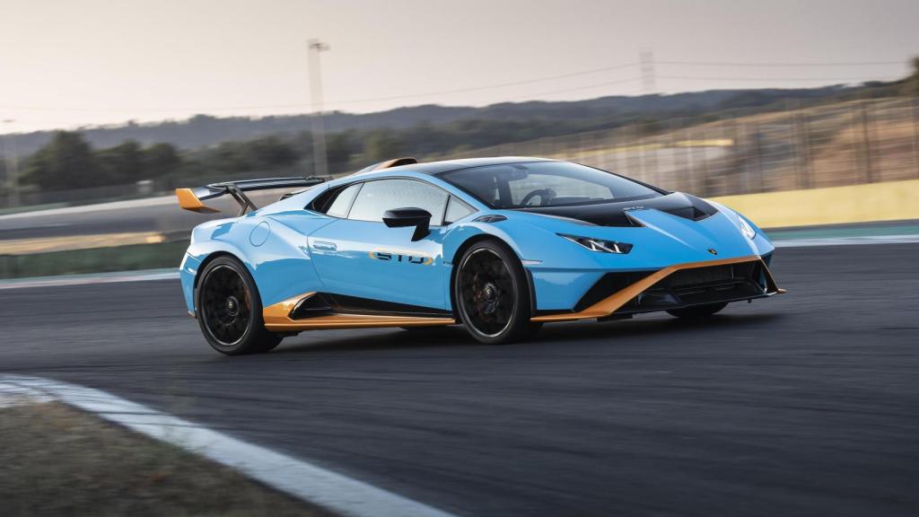 Lamborghini Huracán STO Blu Laufey