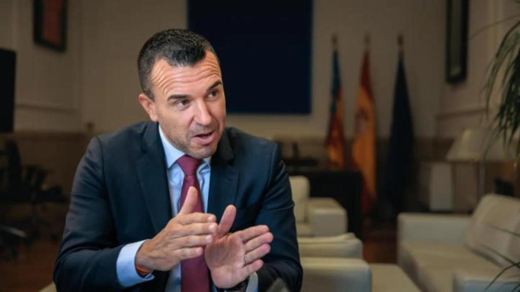 Vicente Mompó, presidente de la Diputación de Valencia. Biel Aliño
