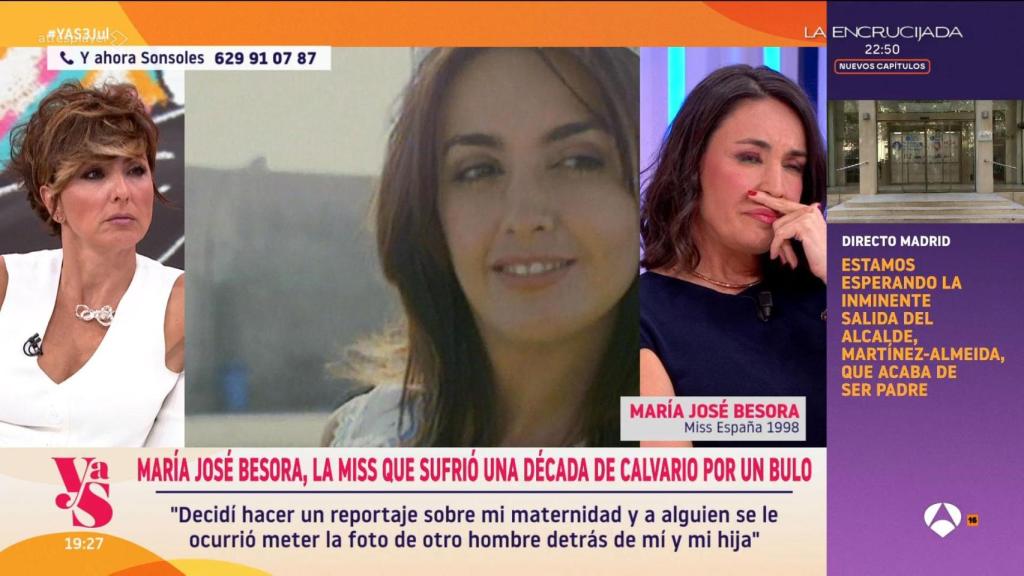 María José Besora en 'Y ahora, Sonsoles'.