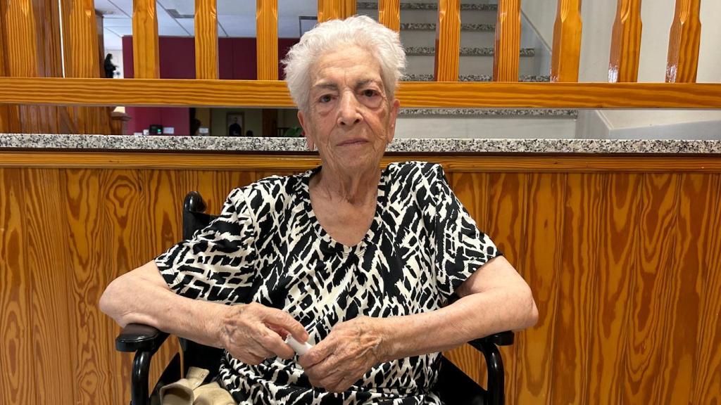 Carmen Carnicer pensionista de 88 años