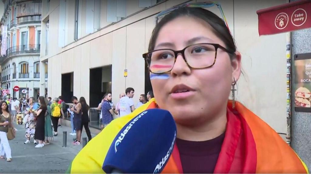 Vecina de Madrid critica con las fiestas del Orgullo 2025 en el barrio de Chueca.