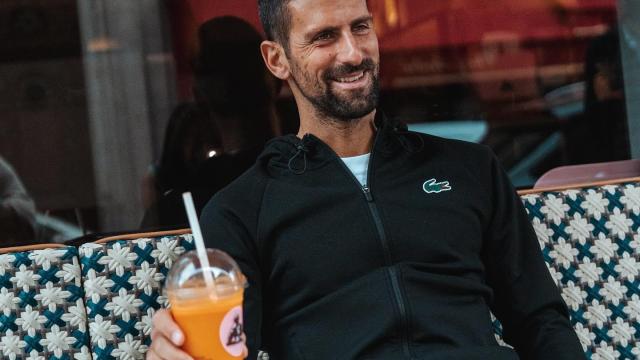 Novak Djokovic, en una publicación en sus redes sociales