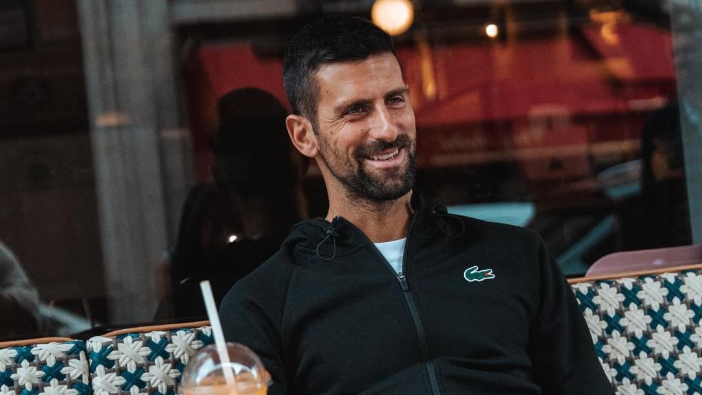 Novak Djokovic, en una publicación en sus redes sociales
